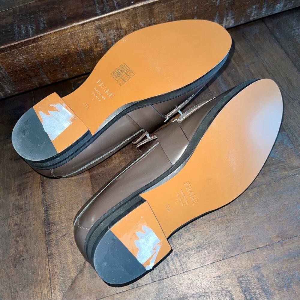 FRAME Le Beacon Loafer in Canyon Brown Size 6 - Picture 5 of 6